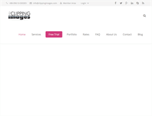 Tablet Screenshot of clippingimages.com